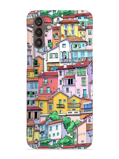 Europe Old Town Snap Case for Samsung Galaxy M13 (4G)