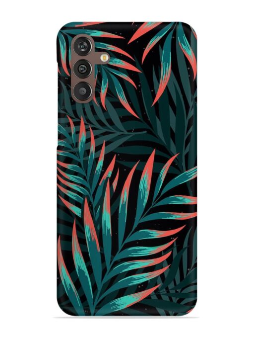 Green Leaf Art Snap Case for Samsung Galaxy M13 (4G)