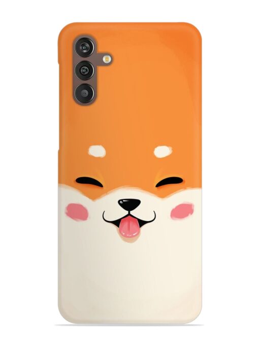 Happy Cat Art Snap Case for Samsung Galaxy M13 (4G)