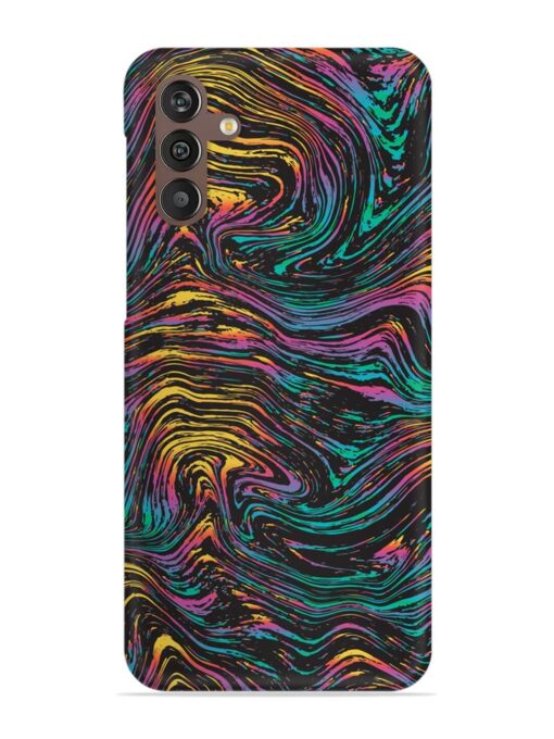 Abstract Liquid Colors Snap Case for Samsung Galaxy M13 (4G) Zapvi