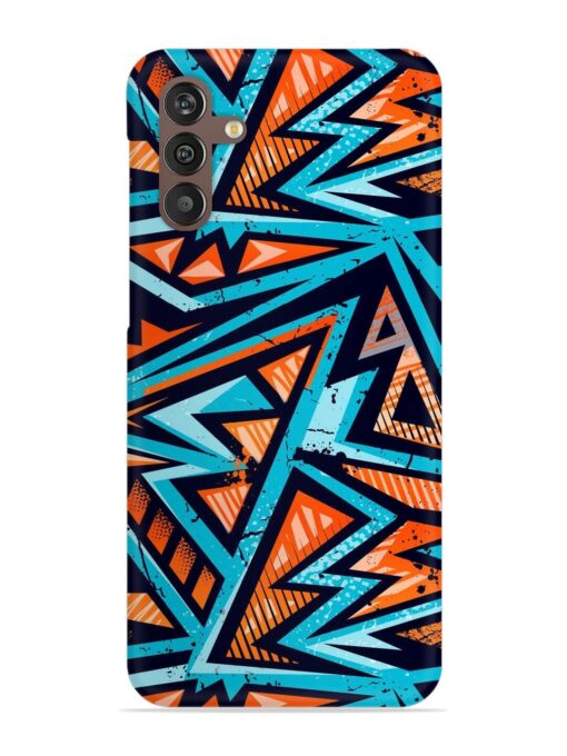 Abstract Seamless Grunge Snap Case for Samsung Galaxy M13 (4G)