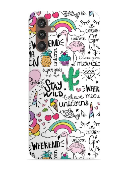 Unicorn Ice Cream Snap Case for Samsung Galaxy M13 (4G)