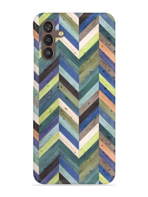 Chevron Random Color Snap Case for Samsung Galaxy M13 (4G)