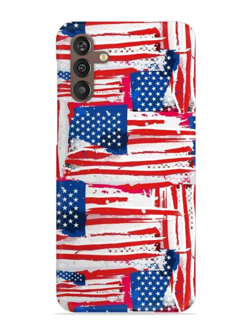 Usa Flag Seamless Snap Case for Samsung Galaxy M13 (4G)