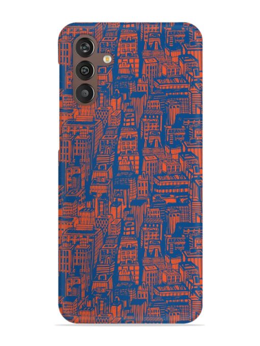 Hand Drawn Seamless Snap Case for Samsung Galaxy M13 (4G)