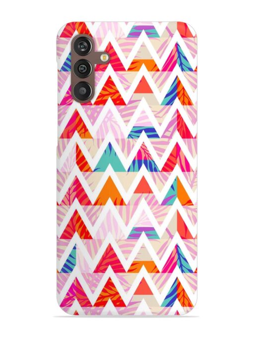 Abstract Triangle Background Snap Case for Samsung Galaxy M13 (4G)