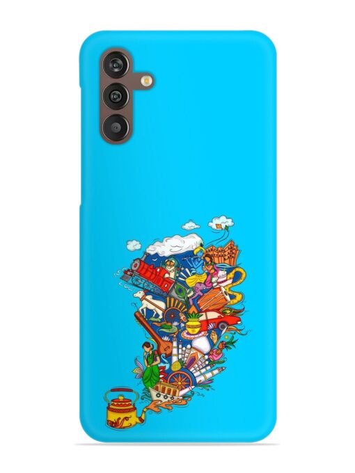 Vector Design Indian Snap Case for Samsung Galaxy M13 (4G)