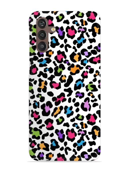 Seamless Leopard Pattern Snap Case for Samsung Galaxy M13 (4G) Zapvi