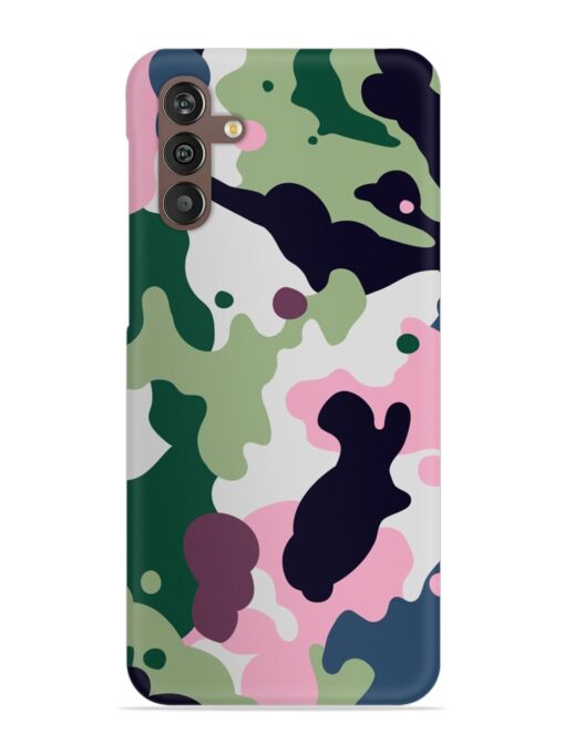 Seamless Funky Camouflage Snap Case for Samsung Galaxy M13 (4G)