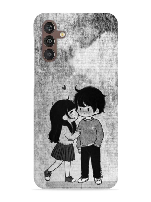 Couple Love Highlights Snap Case for Samsung Galaxy M13 (4G) Zapvi