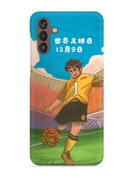 Soccer Kick Snap Case for Samsung Galaxy M13 (4G)