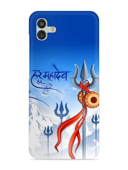 Har Har Mahadev Trishul Snap Case for Samsung Galaxy M13 (5G) Zapvi