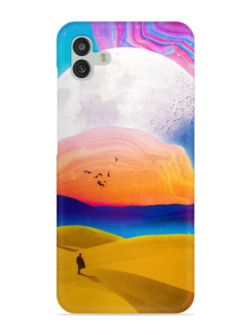 Sandy Desert Snap Case for Samsung Galaxy M13 (5G) Zapvi