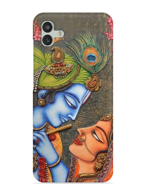 Lord Radha Krishna Flute Art Snap Case for Samsung Galaxy M13 (5G) Zapvi