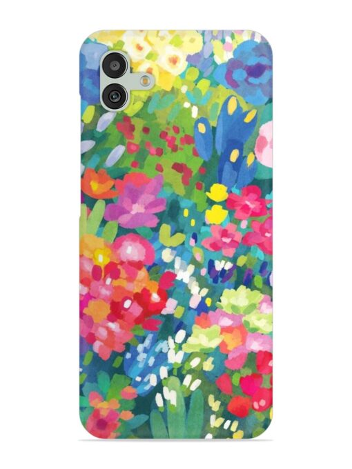 Watercolor Flower Art Snap Case for Samsung Galaxy M13 (5G)