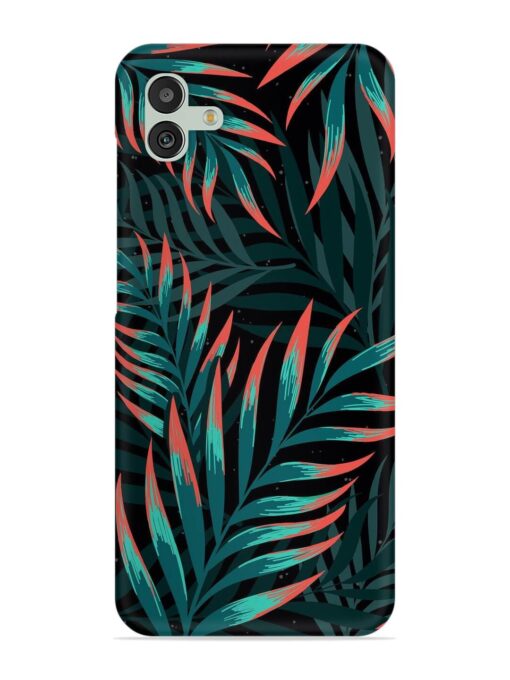 Green Leaf Art Snap Case for Samsung Galaxy M13 (5G) Zapvi