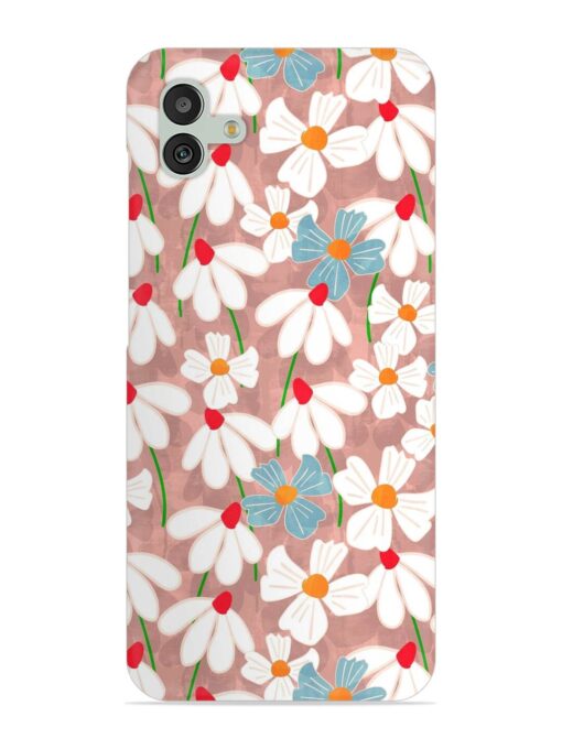 Abstract Petal Flowers Snap Case for Samsung Galaxy M13 (5G) Zapvi