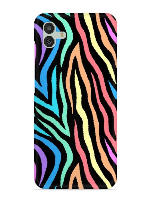 Colorful Abstract Zebra Snap Case for Samsung Galaxy M13 (5G)