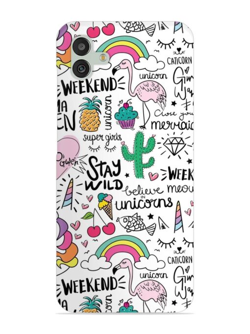 Unicorn Ice Cream Snap Case for Samsung Galaxy M13 (5G)