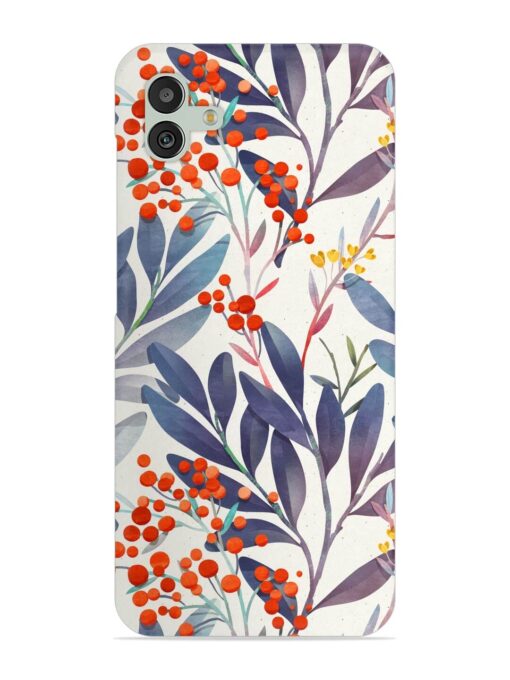 Seamless Floral Pattern Snap Case for Samsung Galaxy M13 (5G) Zapvi