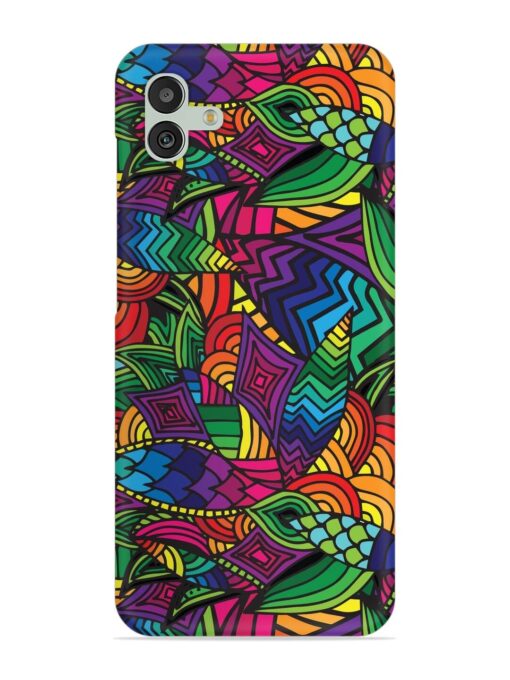 Abstract Multicolor Seamless Snap Case for Samsung Galaxy M13 (5G) Zapvi