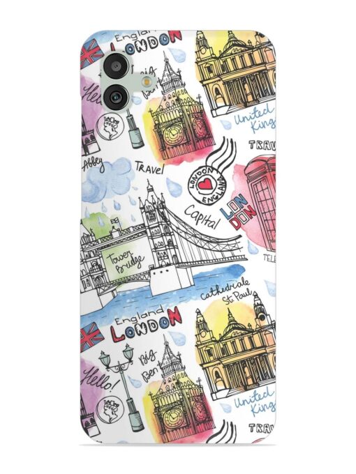 Vector London Landmark Snap Case for Samsung Galaxy M13 (5G)