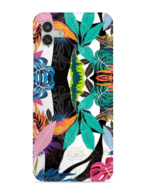 Floral Pattern Bright Snap Case for Samsung Galaxy M13 (5G) Zapvi