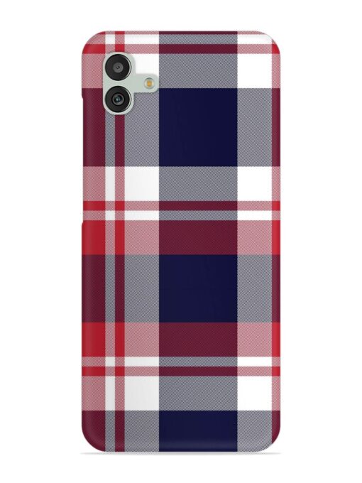 Classic Plaid Tartan Snap Case for Samsung Galaxy M13 (5G)