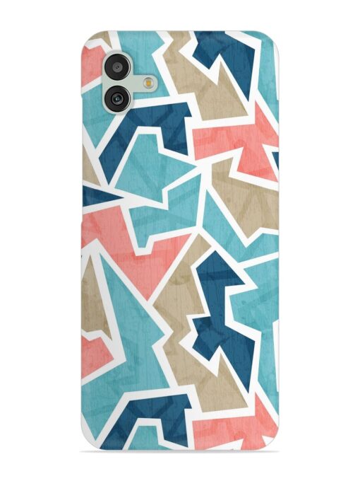 Vintage Geometric Triangle Snap Case for Samsung Galaxy M13 (5G)