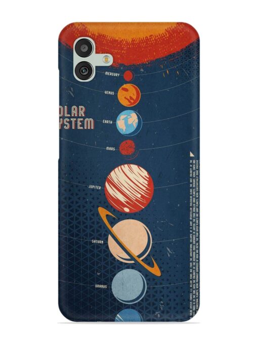 Solar System Vector Snap Case for Samsung Galaxy M13 (5G)