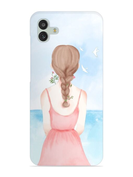 Watercolor Girl Vector Snap Case for Samsung Galaxy M13 (5G)