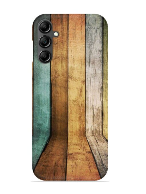 Wooden Realistic Art Snap Case for Samsung Galaxy M14 (5G) Zapvi