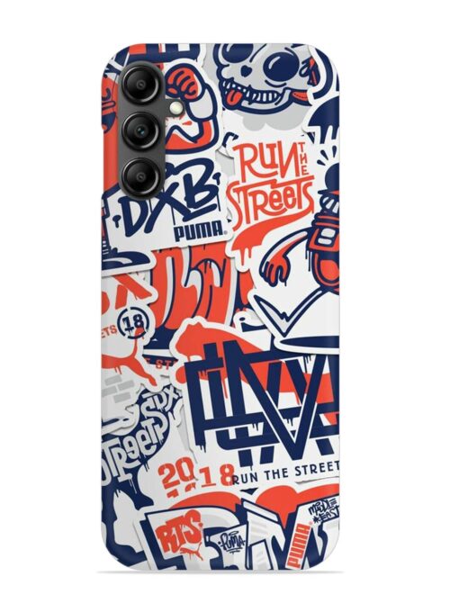 Run The Street Snap Case for Samsung Galaxy M14 (5G) Zapvi