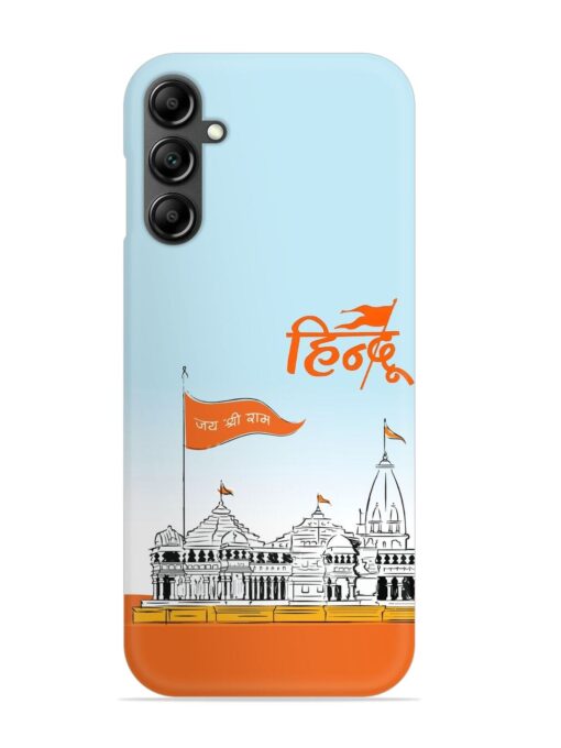 Ram Mandir Hindu Snap Case for Samsung Galaxy M14 (5G) Zapvi