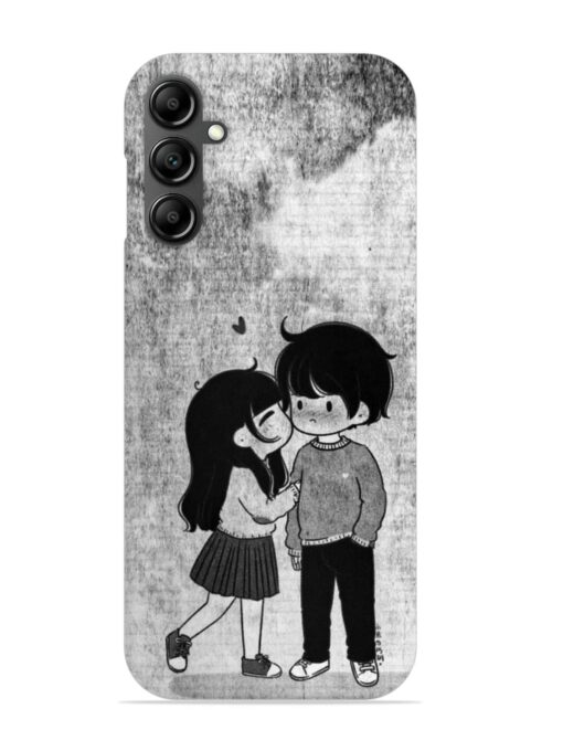 Couple Love Highlights Snap Case for Samsung Galaxy M14 (5G) Zapvi