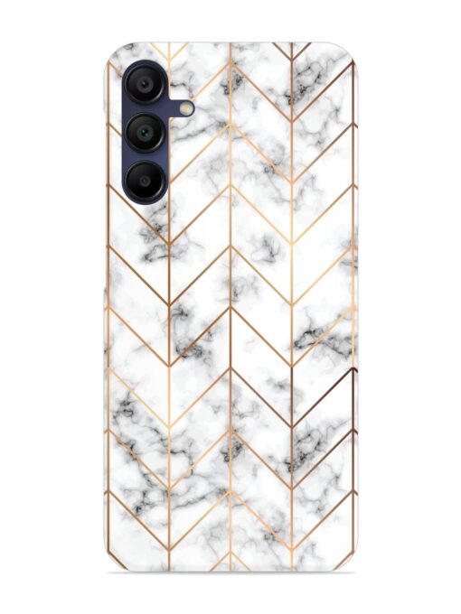 Vector Marble Texture Snap Case for Samsung Galaxy M15 (5G) Zapvi