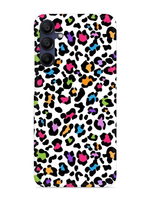 Seamless Leopard Pattern Snap Case for Samsung Galaxy M15 (5G)