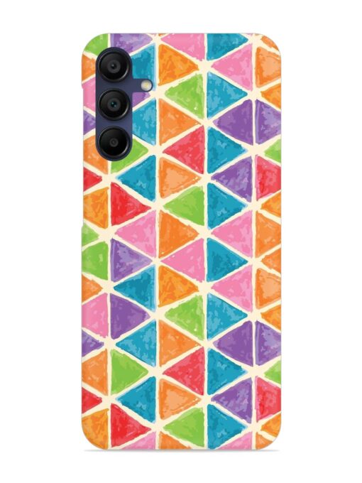 Seamless Colorful Isometric Snap Case for Samsung Galaxy M15 (5G) Zapvi