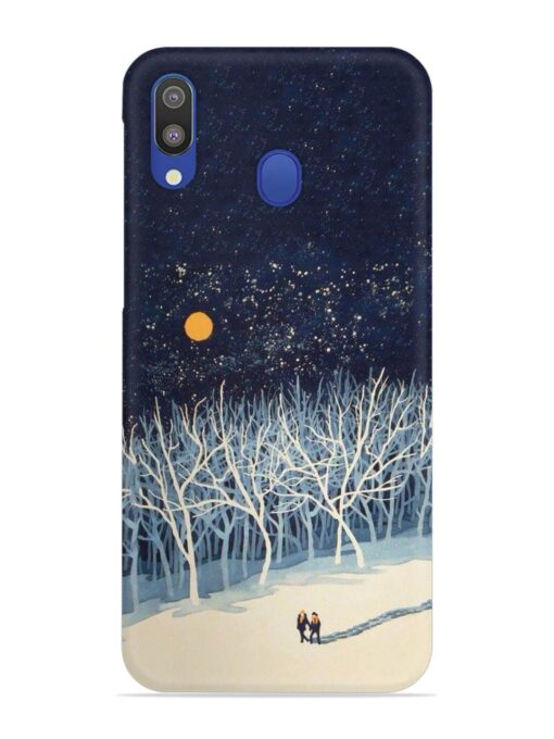 Full Moon Snowshoe Tour Snap Case for Samsung Galaxy M20