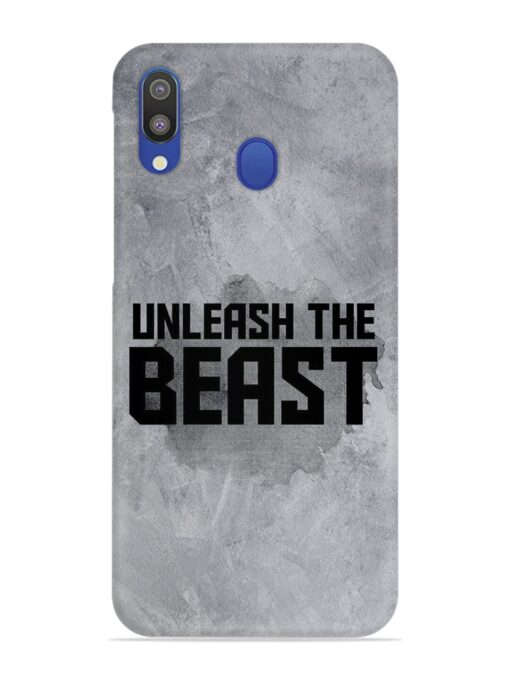 Unleash The Beast Snap Case for Samsung Galaxy M20 Zapvi