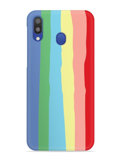 Rainbow Premium Shade Snap Case for Samsung Galaxy M20 Zapvi