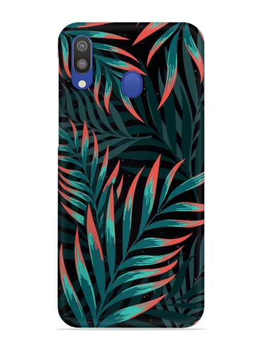 Green Leaf Art Snap Case for Samsung Galaxy M20