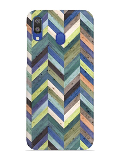 Chevron Random Color Snap Case for Samsung Galaxy M20 Zapvi