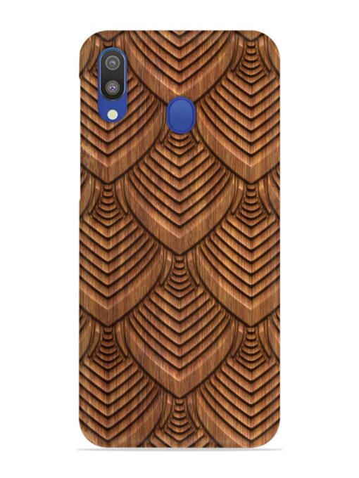 Carved Pattern On Snap Case for Samsung Galaxy M20