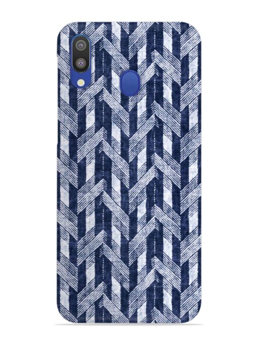 Abstract Herringbone Motif Snap Case for Samsung Galaxy M20 Zapvi