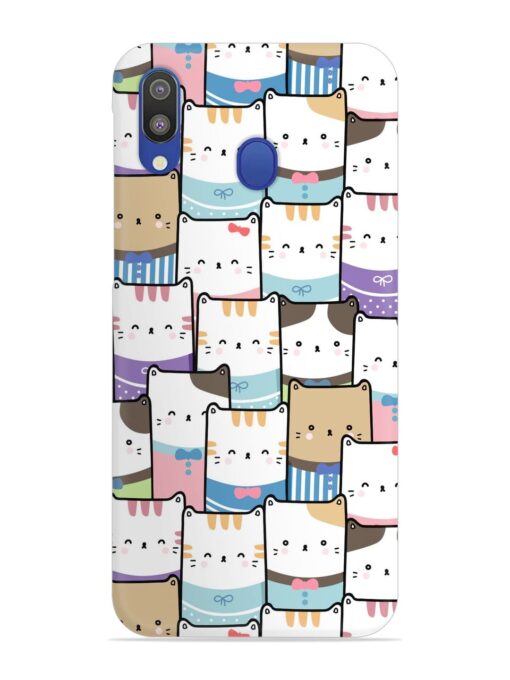 Cute Adorable Cat Snap Case for Samsung Galaxy M20