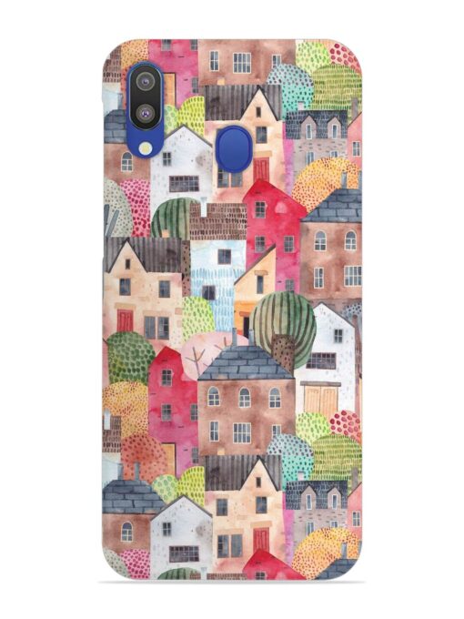 Abstract Seamless Pattern Snap Case for Samsung Galaxy M20 Zapvi