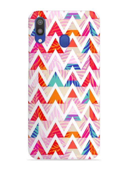 Abstract Triangle Background Snap Case for Samsung Galaxy M20 Zapvi