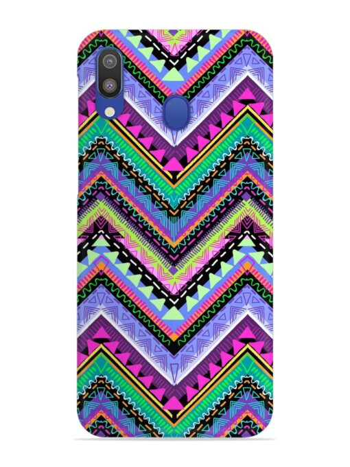 Tribal Aztec Print Snap Case for Samsung Galaxy M20 Zapvi