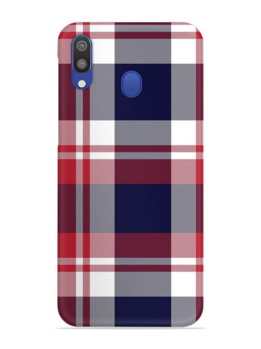 Classic Plaid Tartan Snap Case for Samsung Galaxy M20 Zapvi